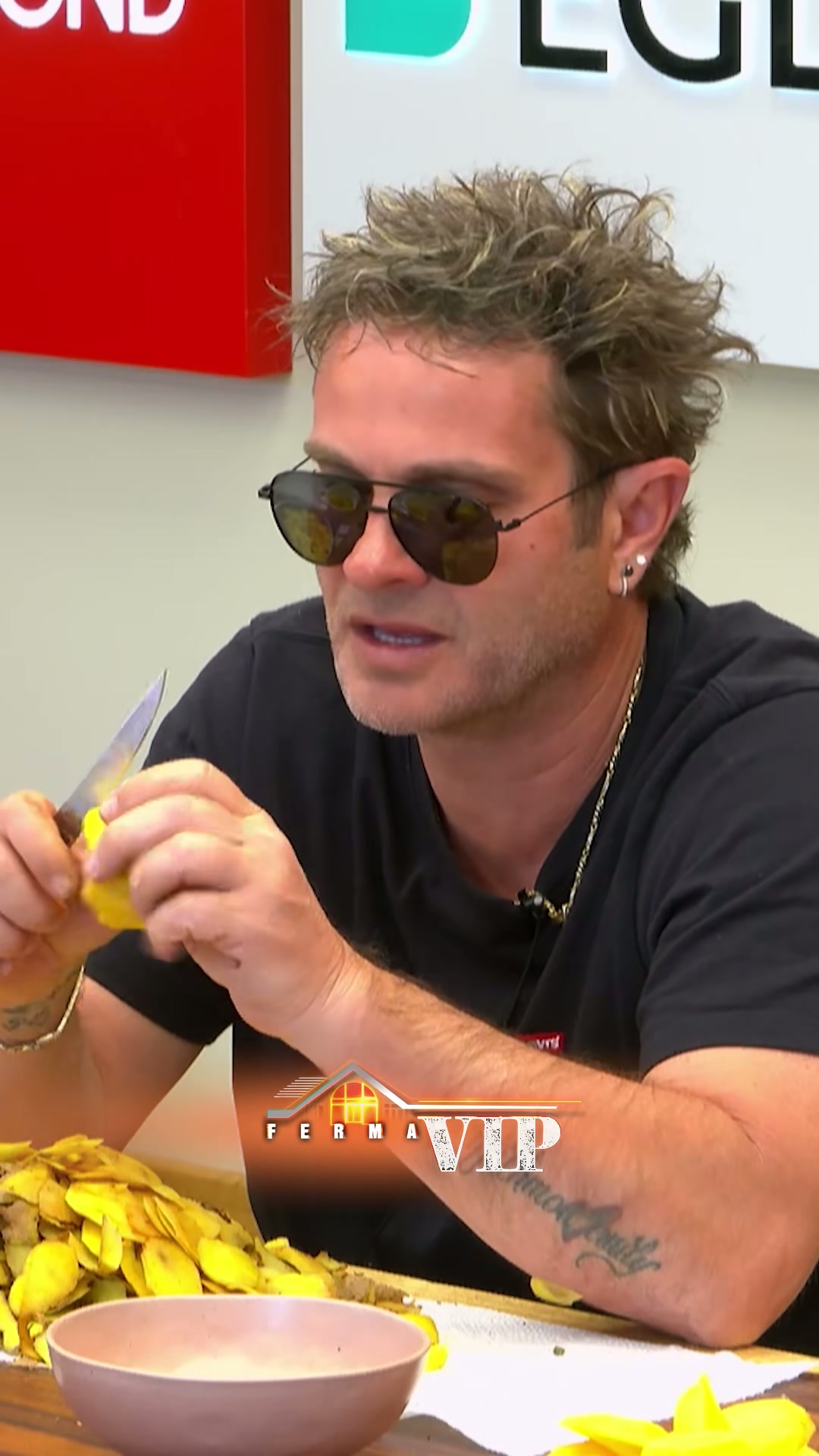 Iliri dhe Blerina Diskutojnë Maska dhe Partneren e Klodit në Ferma VIP Albania