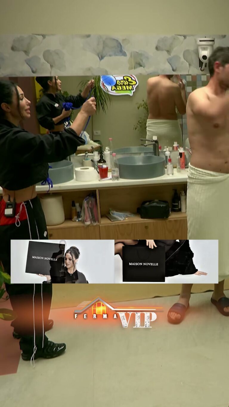 Soni Këndon Ndërsa Jonida Bën Dush në Ferma VIP Albania