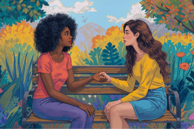 Person sitting alone, contemplating emotional vulnerability in friendships and the struggle to open up