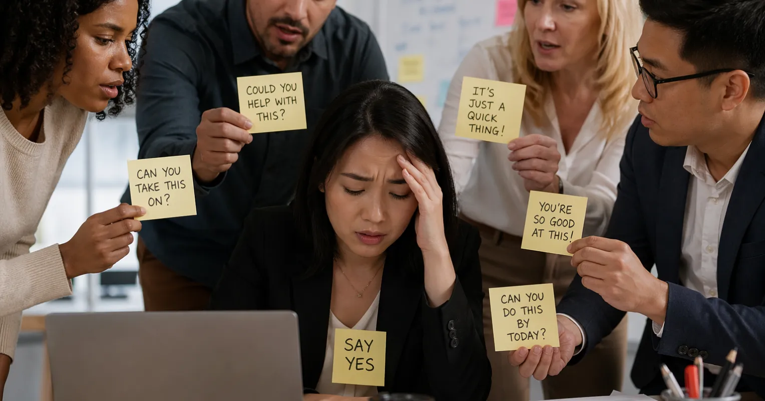 A couple communicating their feelings, highlighting how people-pleasing can lead to resentment in relationships.