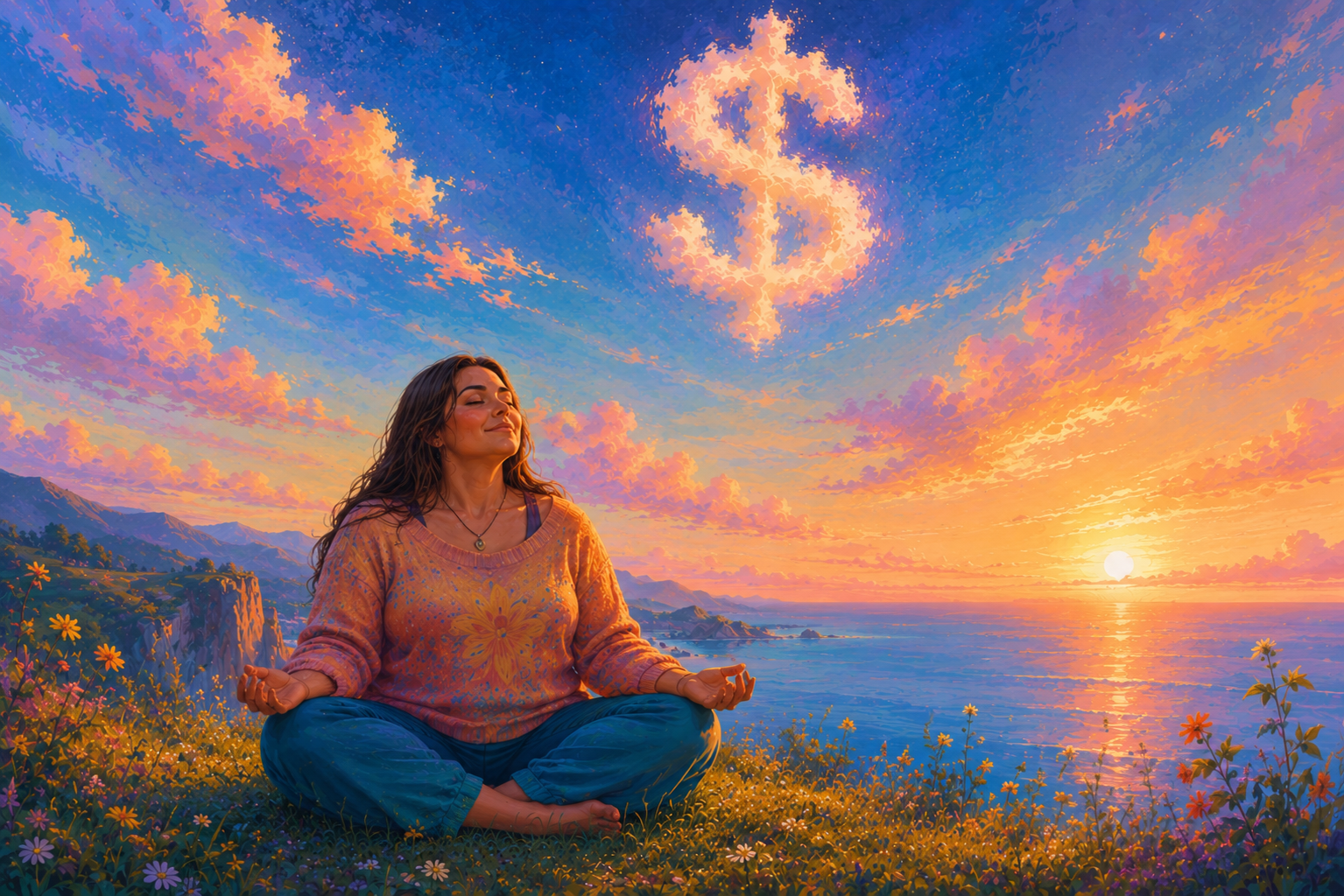 Individual contemplating feelings of inadequacy regarding financial success and self-worth.