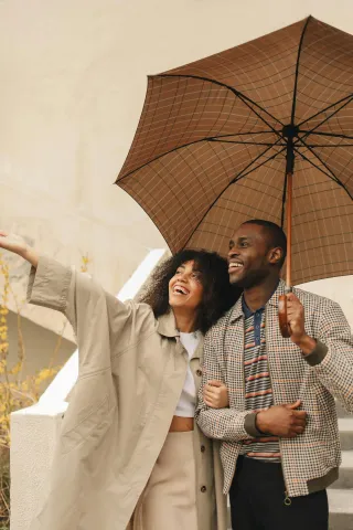 Couple discussing their feelings about maintaining dating dynamics after marriage