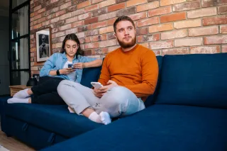 Person reflecting on uncertainty in a relationship connected to i feel uncomfortable when my partner corrects me in