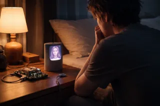 Individual seeking emotional connection from AI instead of a human partner reflects relationship signals.