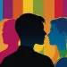 Couple discussing their beliefs that impact their relationship's emotional well-being