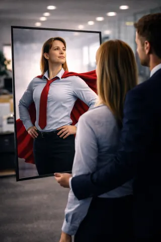 Individual pondering the significance of disconnecting from their assigned mentor.