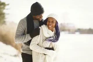 Couple sharing a tender moment, highlighting why women often need love to connect during sex