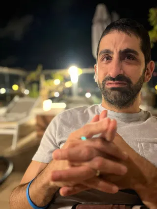 Adult reflecting on emotional expression linked to father’s absence of tears