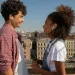 Couple pausing during an argument, reflecting on overwhelming emotions arising from relationship signals