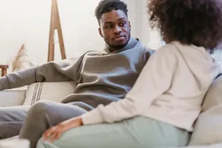 Individual feeling confused while trying to understand partner's emotional shutdown after sharing feelings