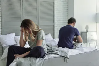 Person reflecting on uncertainty in a relationship connected to why does my partners mood affect my feelings so