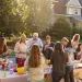 Individual feeling isolated despite being with friends, exploring loneliness after social interactions.