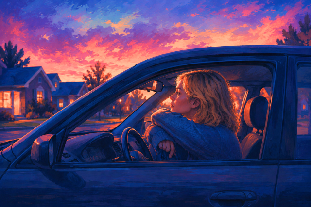 Person reflecting on uncertainty in a relationship connected to signs you are pushing down your true feelings in