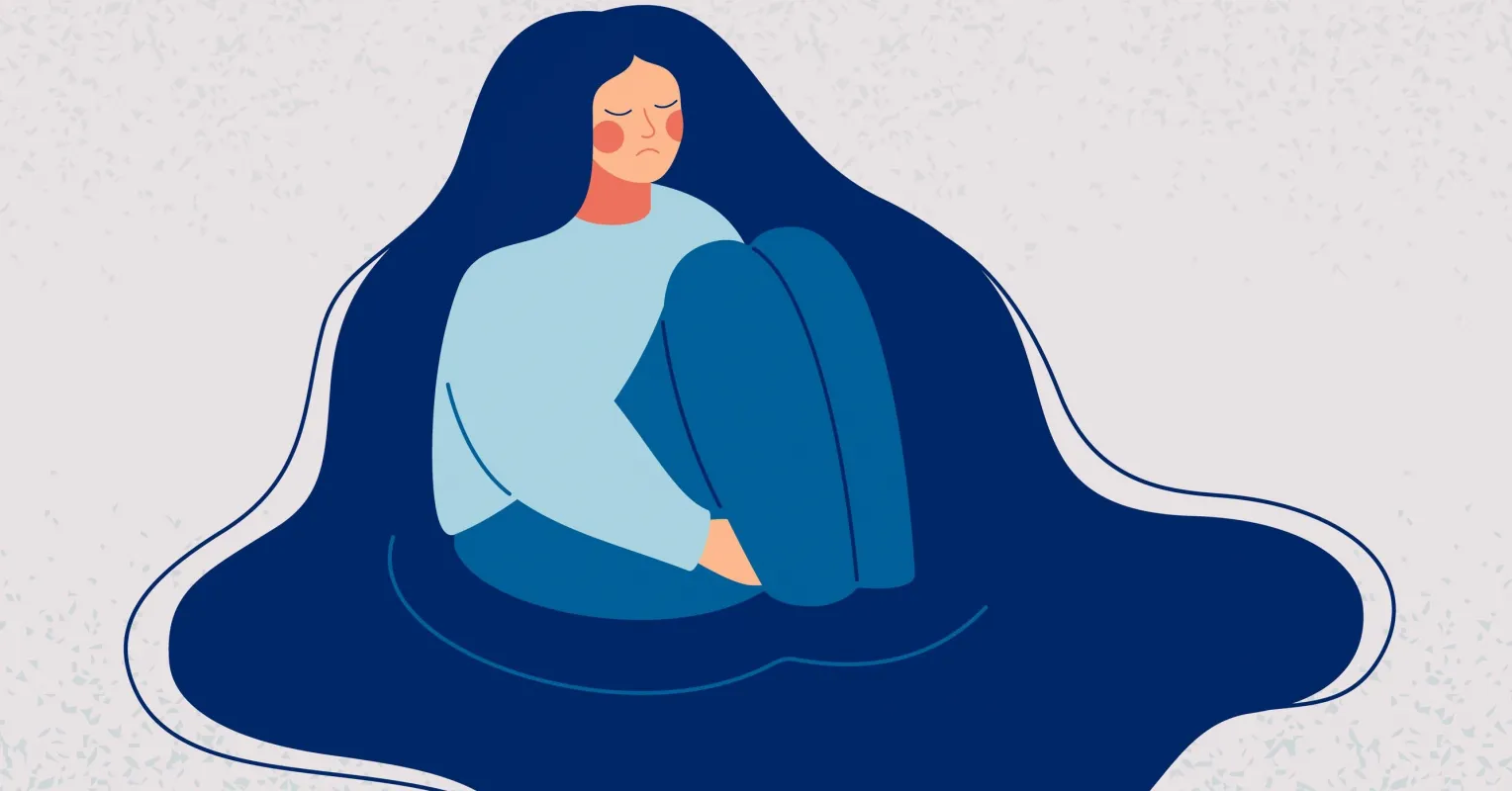 Person reflecting on uncertainty in a relationship connected to my partner seems happier when theyre away from me