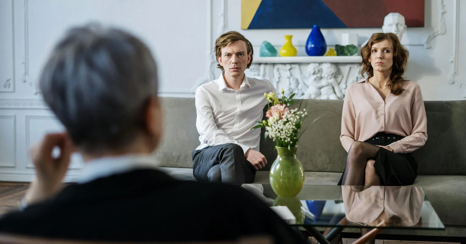 Partner expressing feelings of being unheard during a conversation about emotions