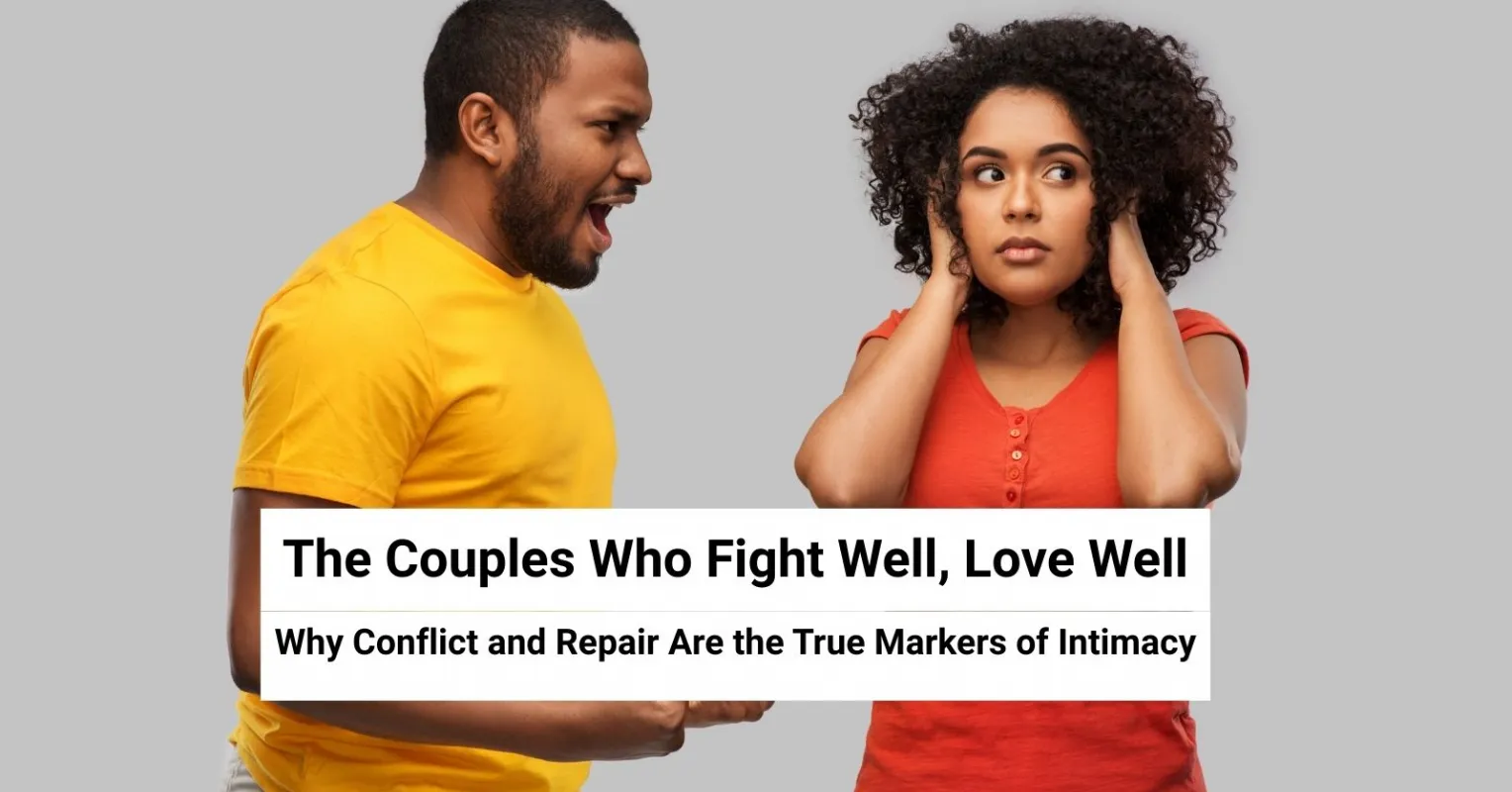 A couple discussing their feelings, highlighting anxiety during arguments in a relationship.