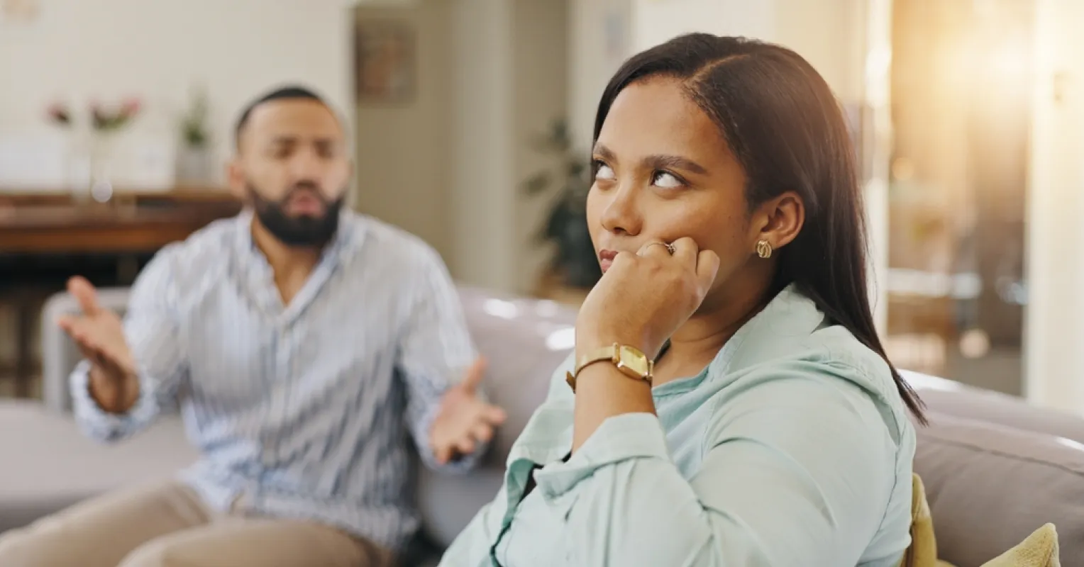 Person reflecting on uncertainty in a relationship connected to i feel uncomfortable when my partner corrects me in