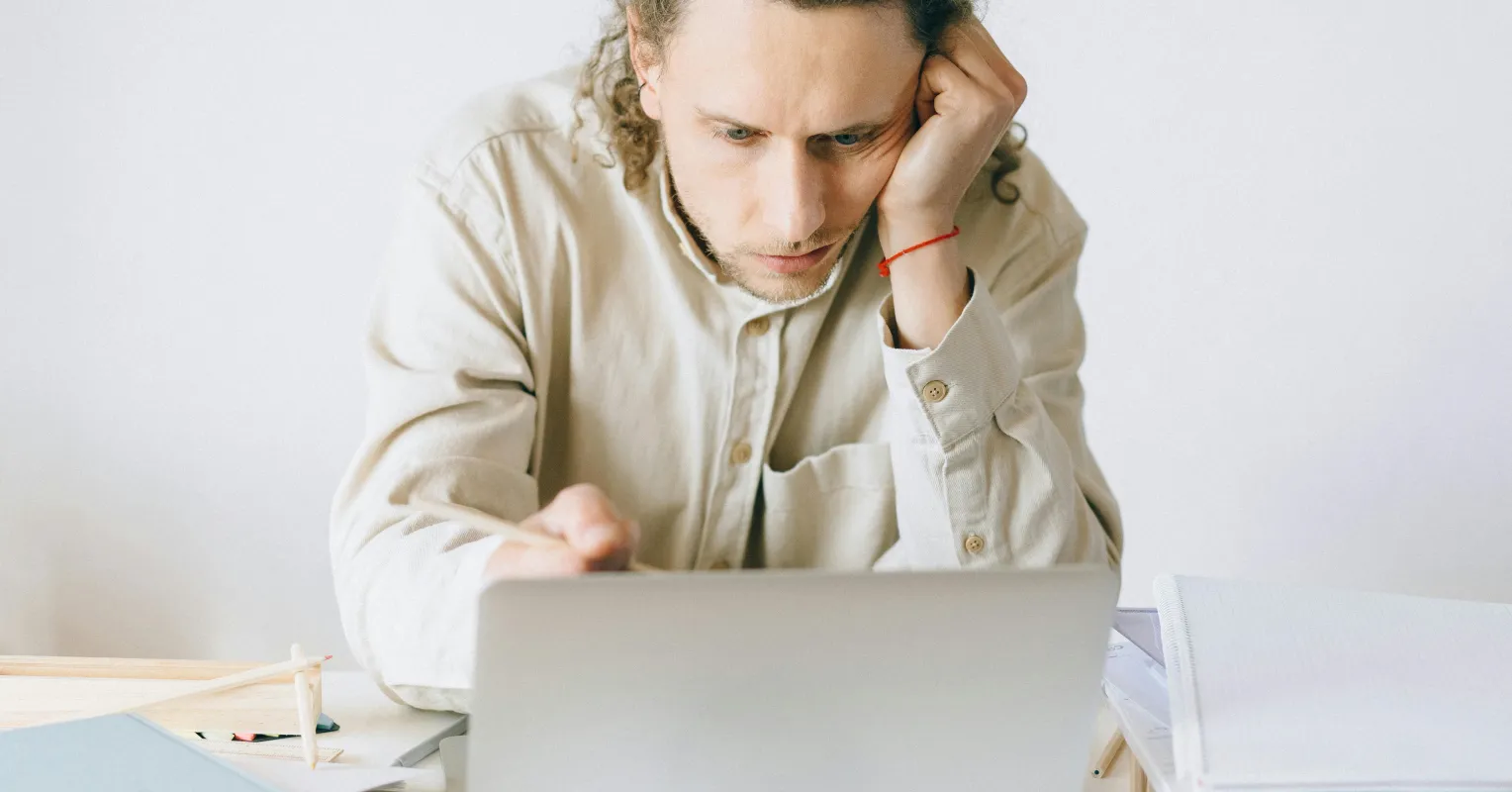Person reflecting on uncertainty in a relationship connected to i sabotage my relationships when i succeed