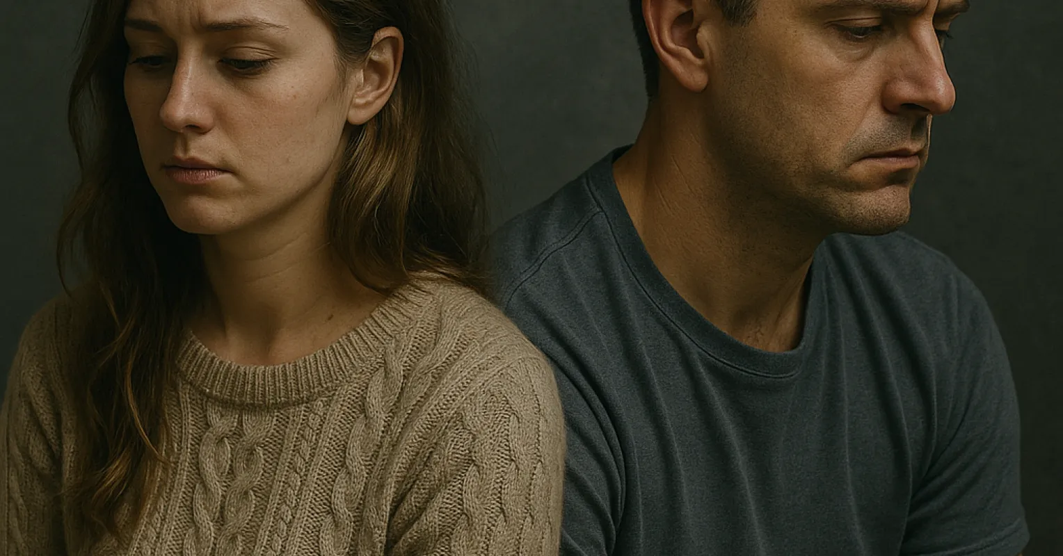 Person reflecting on uncertainty in a relationship connected to partner pull away when i try to get closer