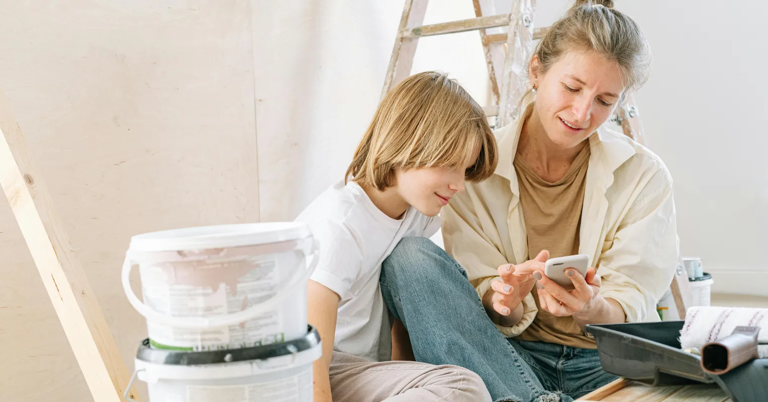 Step-parent and stepchild sharing a joyful laugh, then showing signs of emotional distance.
