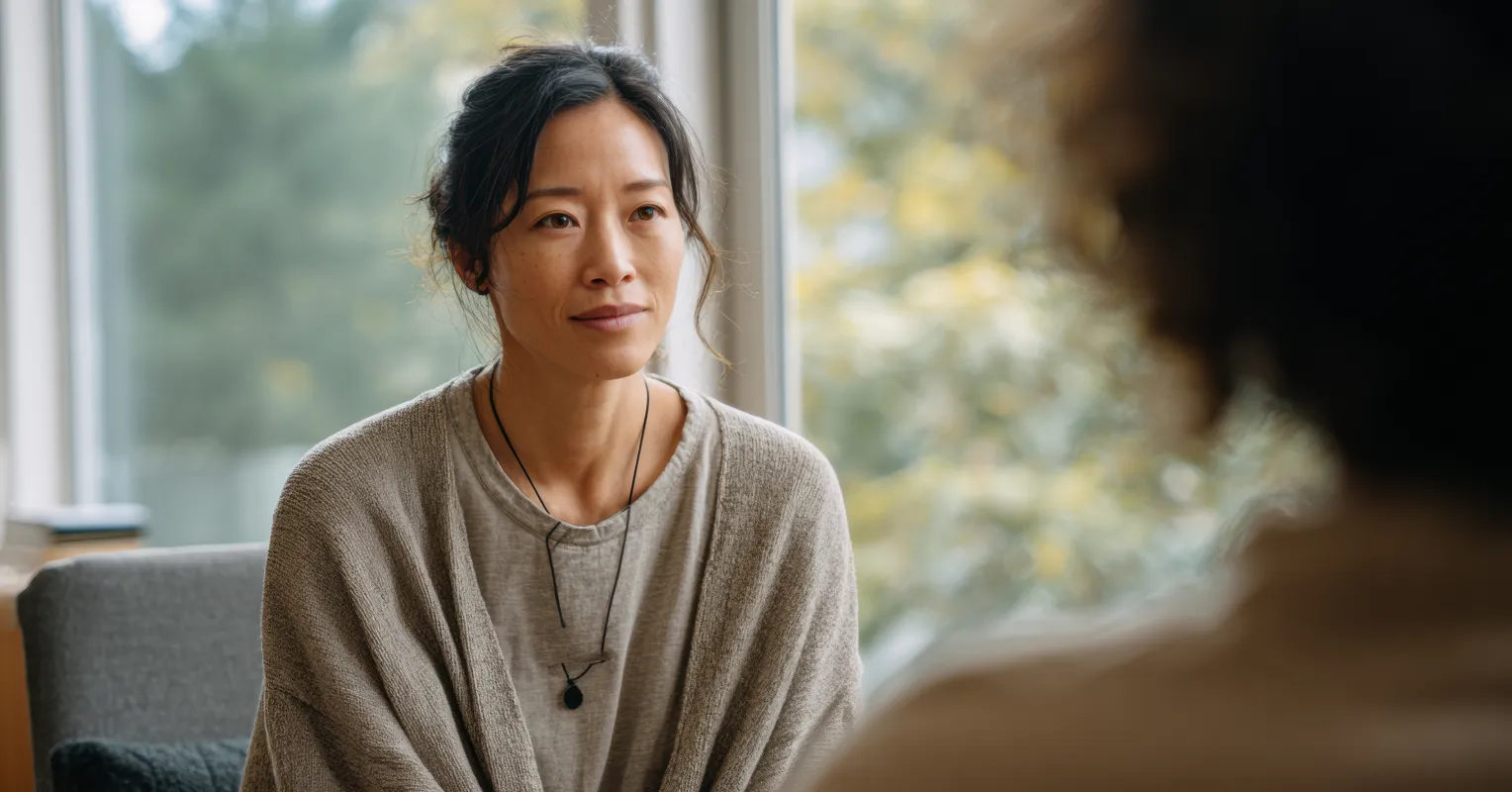 Person reflecting on emotional behavior and meaning connected to why is it so hard to tell someone what