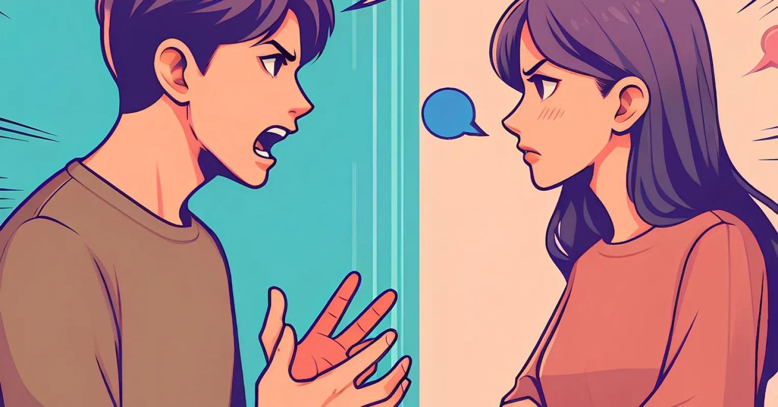 Person lost in thought, replaying arguments in their mind after a fight