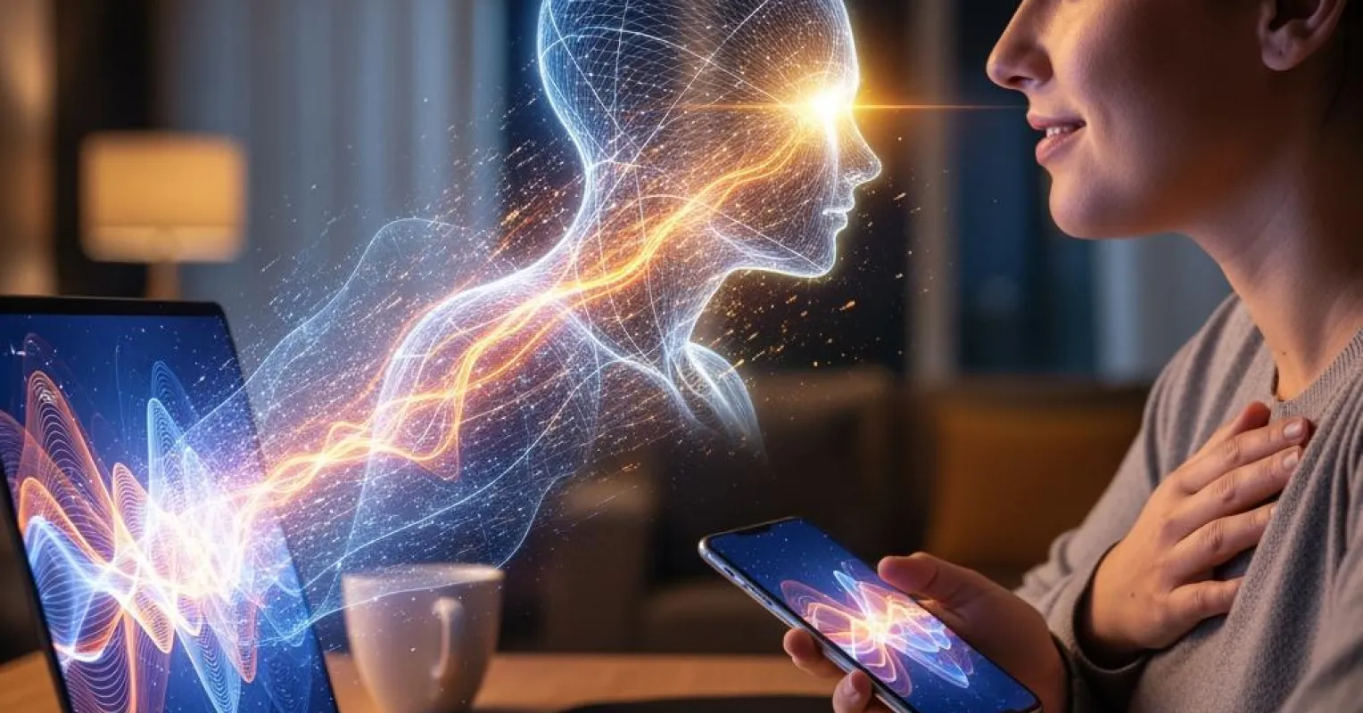 Person reflecting on emotional behavior and meaning connected to i prefer talking to chatbots rather than people