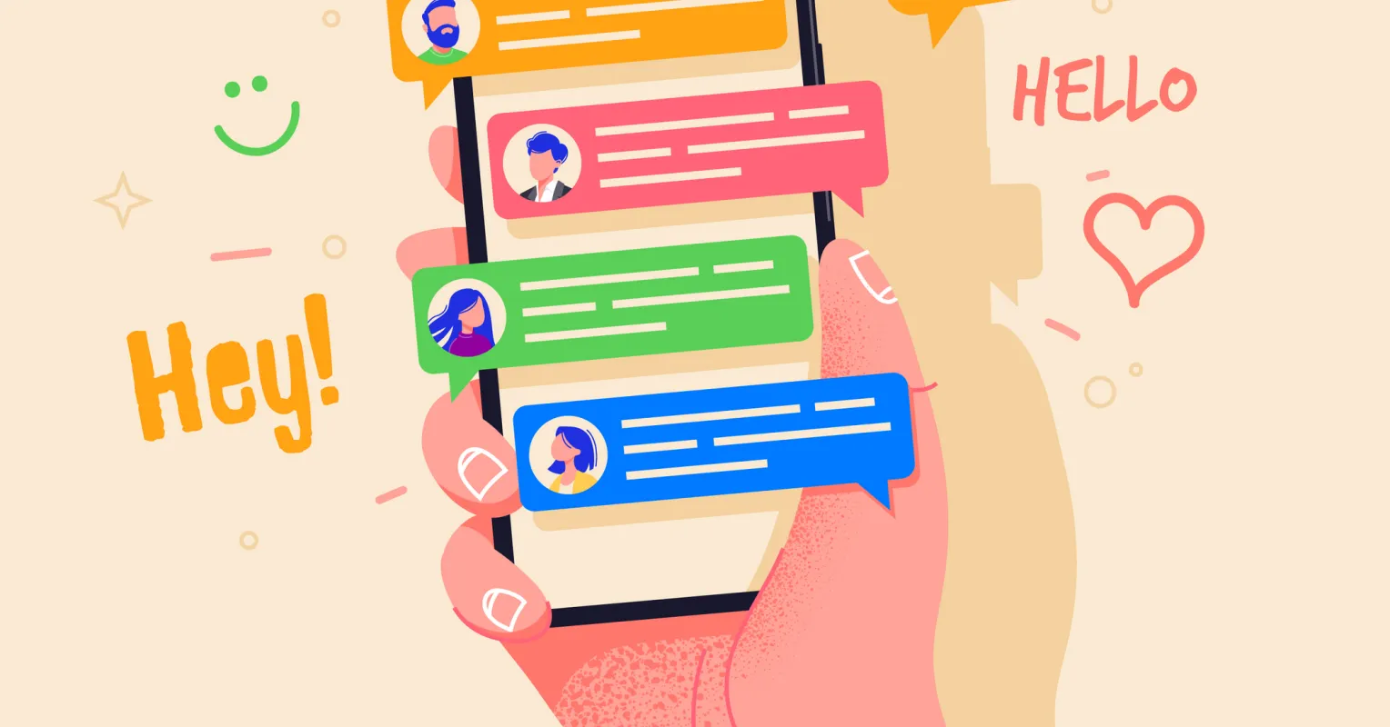 Person reflecting on emotional behavior and meaning connected to i stress about initiating conversations over text