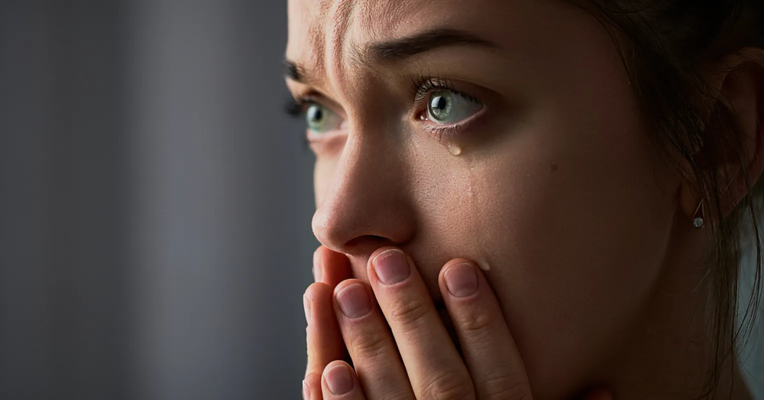 Person experiencing numbness and confusion after a complicated relationship ends