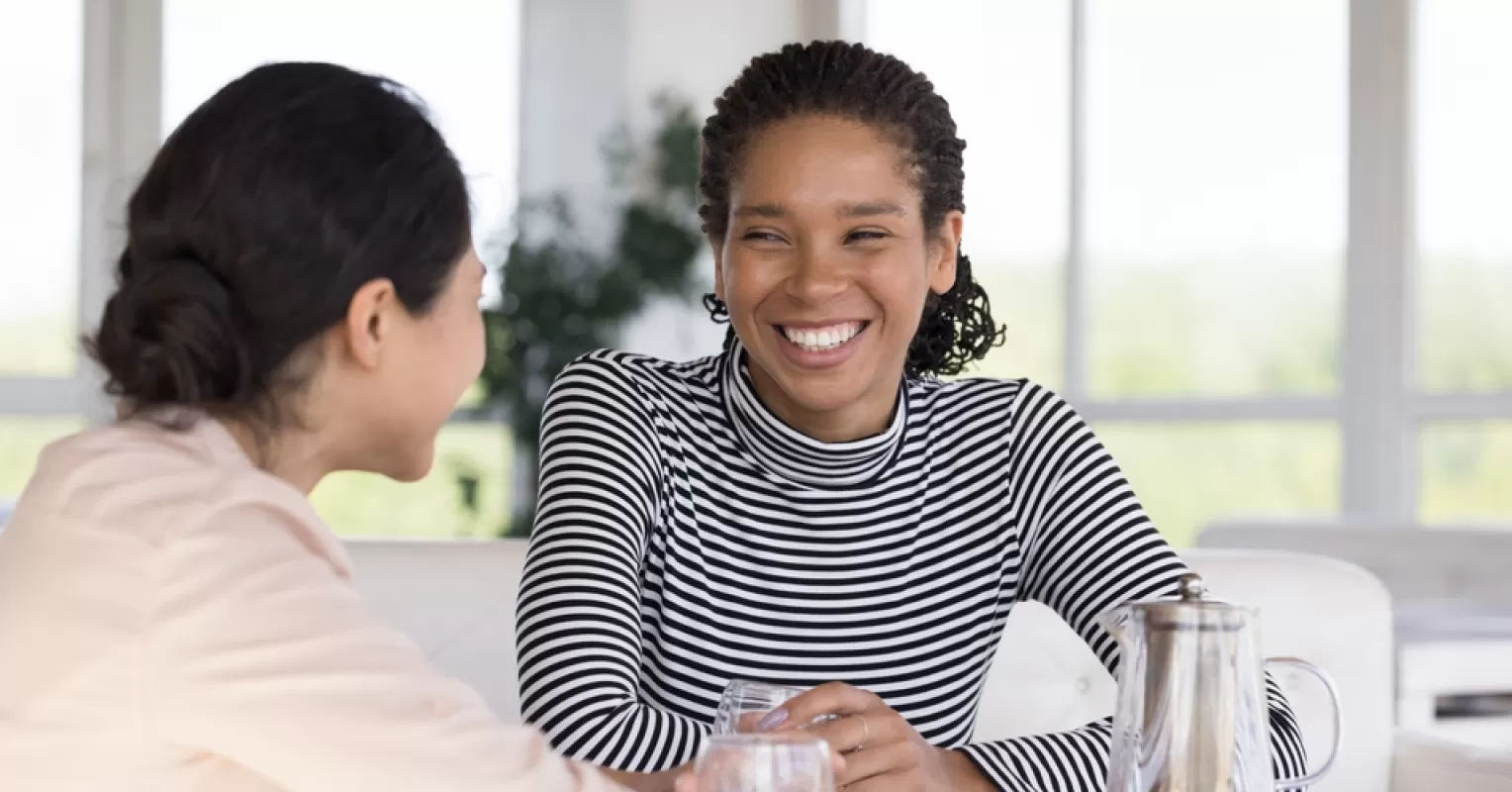 Couple engaging in deep conversation to build emotional intimacy in a new relationship