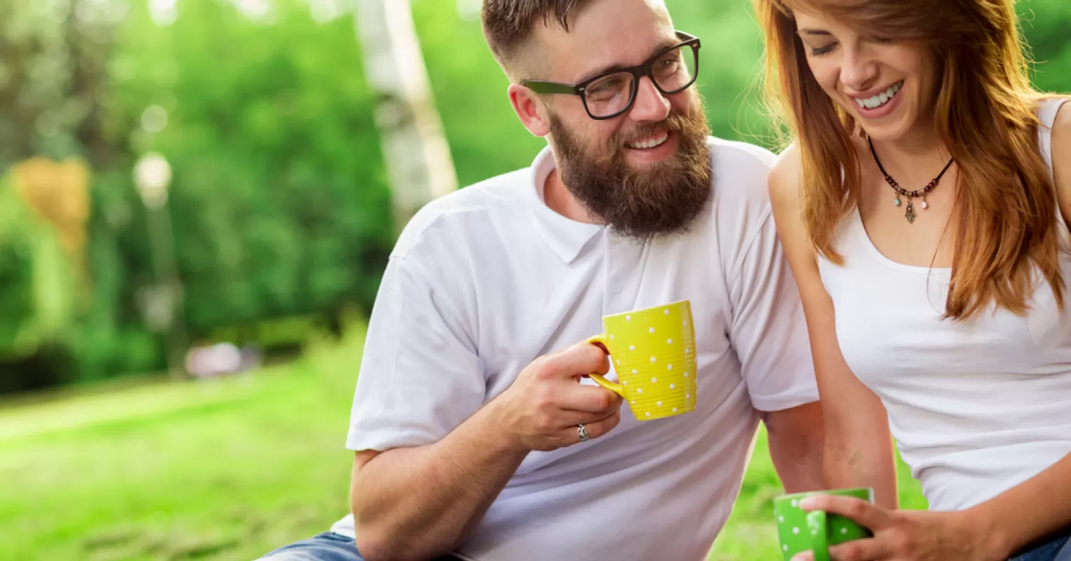 Couple discussing personal boundaries while navigating soft-swinging relationship signals