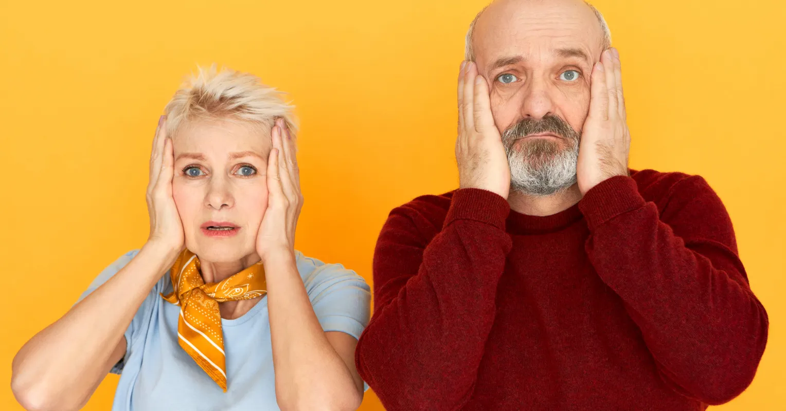 Grandparent having a heartfelt conversation with parents about family concerns
