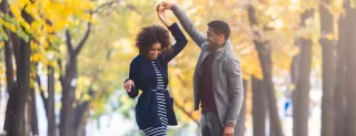 Couple enjoying a good day together but one partner appears distant afterward