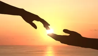 Person reflecting on emotional behavior and meaning connected to i feel competitive with my twin even if we