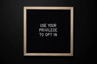 A thoughtful discussion on acknowledging privilege during a conversation about human behavior