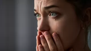 Individual experiencing emotional numbness after the end of a complicated relationship