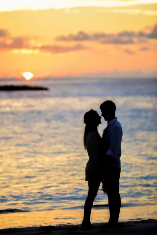 Couple discussing conflicting emotions over love and disrespect in their relationship