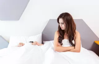 Person reflecting on uncertainty in a relationship connected to partner seem emotionally distant after we have been c...