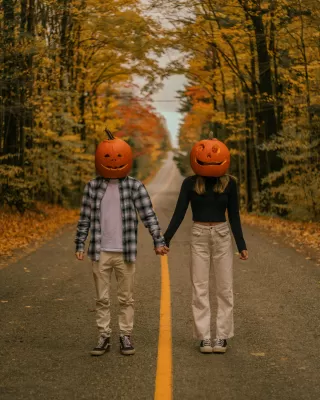 Couple sharing affectionate signals during cuffing season, indicating relationship status.