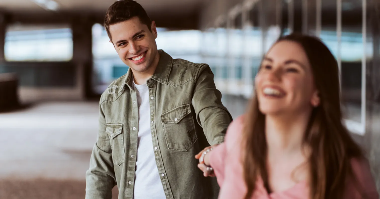Couple sharing a heartfelt moment, reflecting on relationship signals for deeper commitment