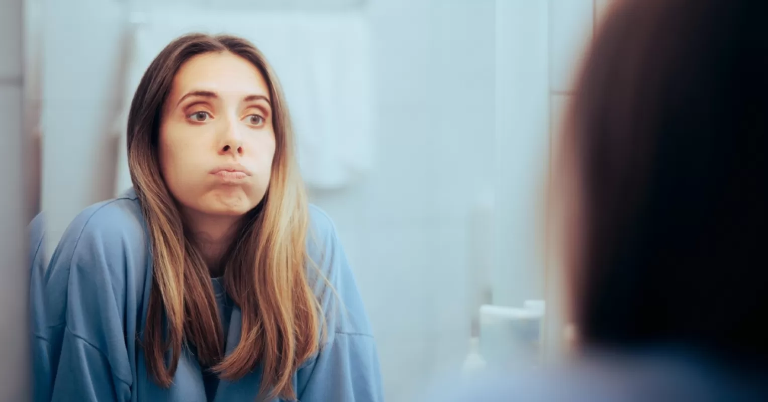 Person reflecting on emotional behavior and meaning connected to i feel defensive when i need to apologize