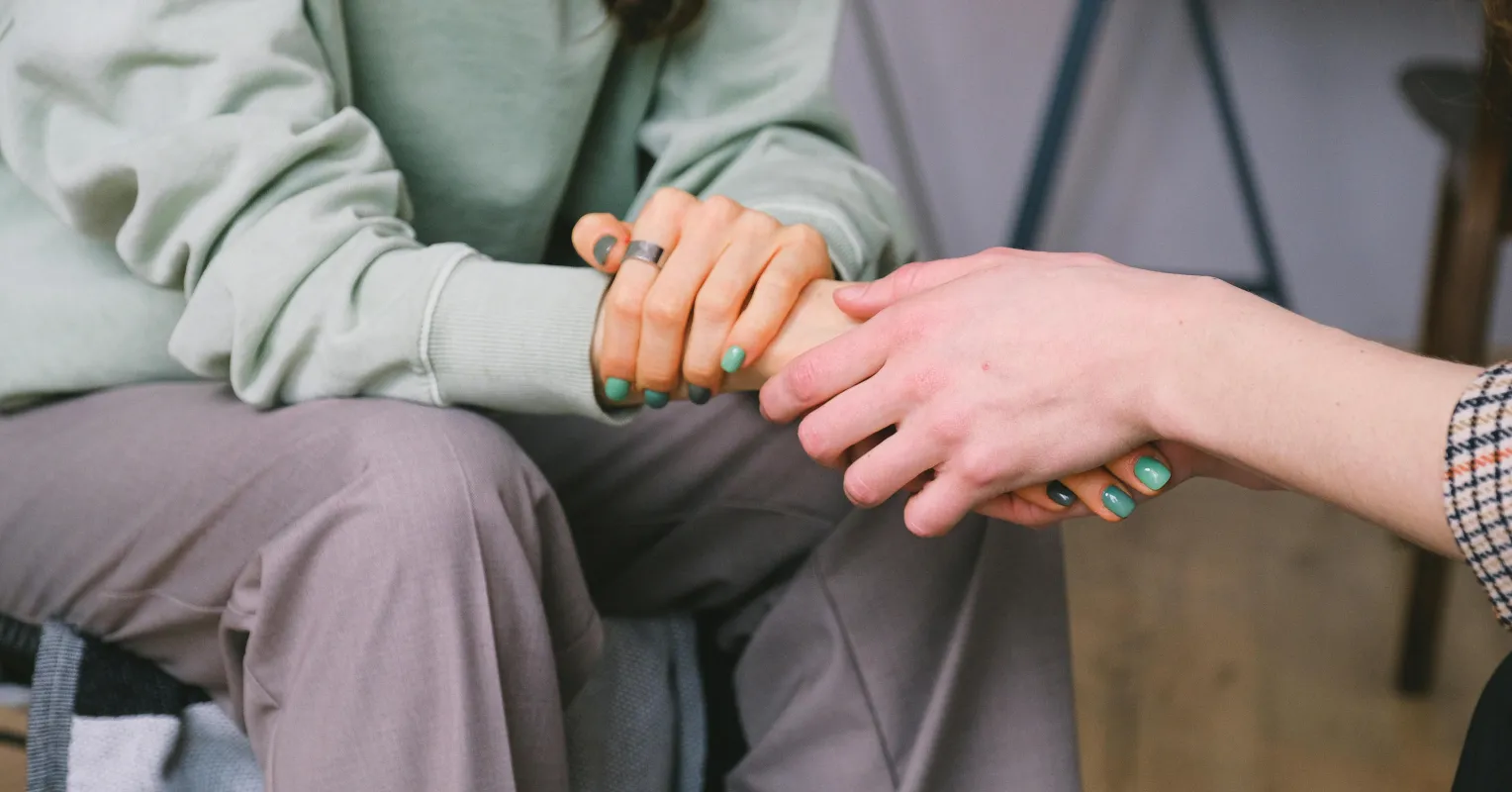 Individual pondering feelings of disconnection after a challenging conversation about emotions