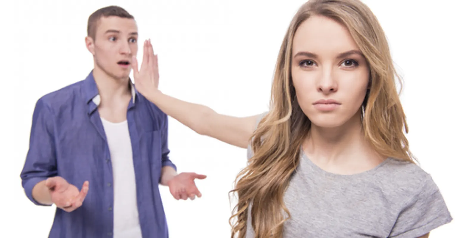 Couple experiencing frustration over small behaviors impacting their relationship