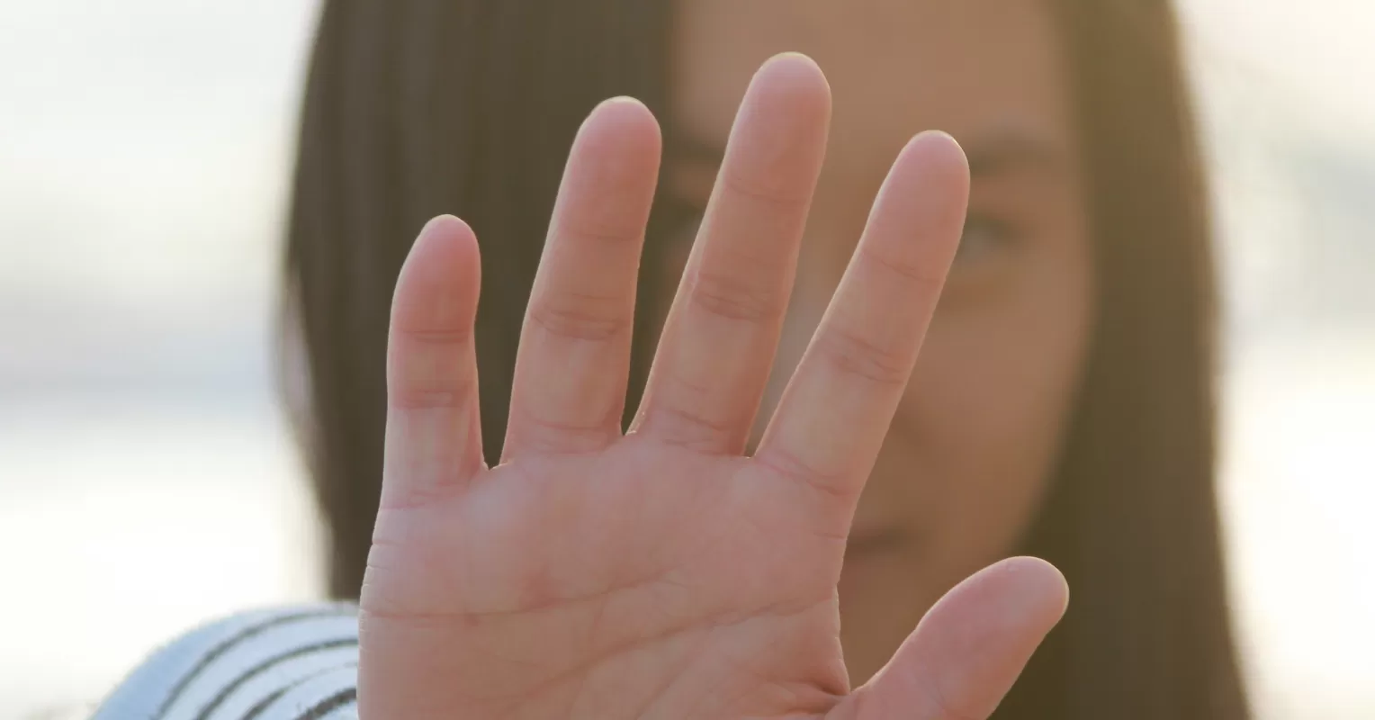 A person anxiously debating how to express feelings about relationship issues