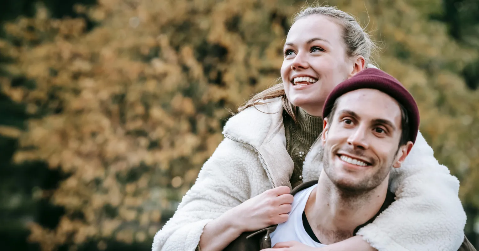 Individual experiencing anxiety during a date, transforming it into a positive connection
