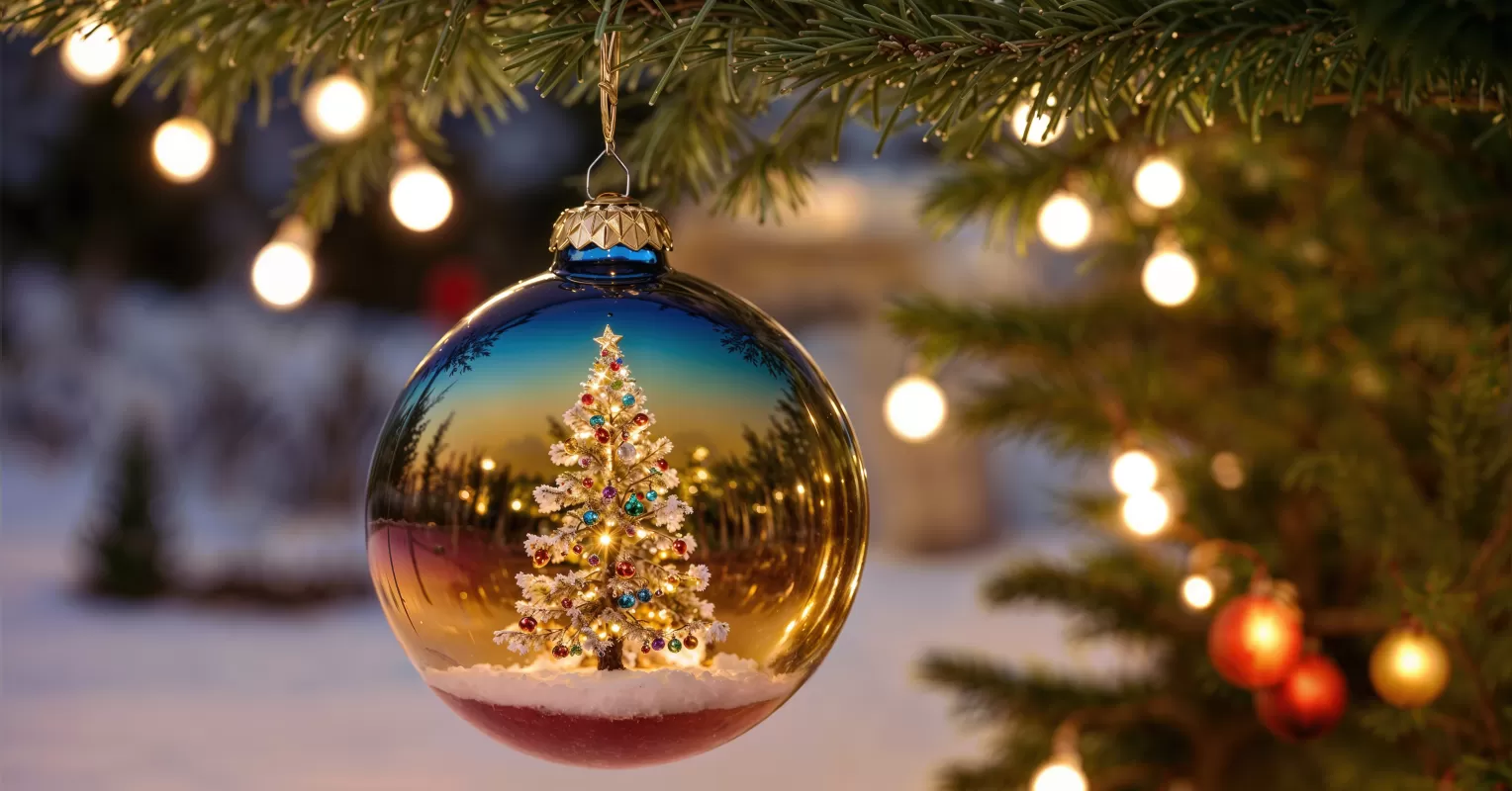 Individual managing stress during Christmas gatherings amid family judgment signals