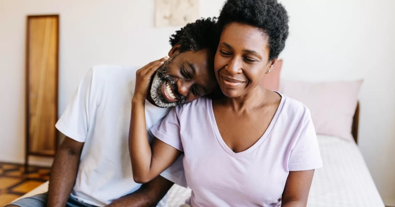 Couple discussing trust-building techniques for a culture of accountability in their relationship