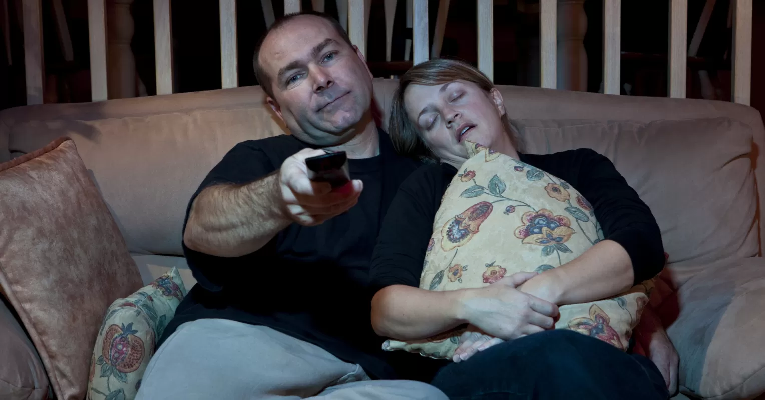 Couple discussing feelings of jealousy and trust in a healthy relationship setting