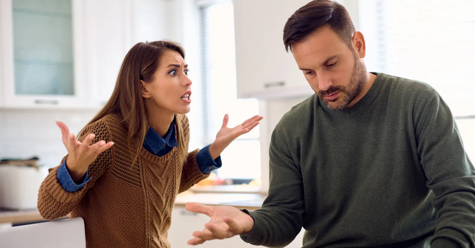 Couple discussing personal boundaries to enhance relationship signals and emotional safety