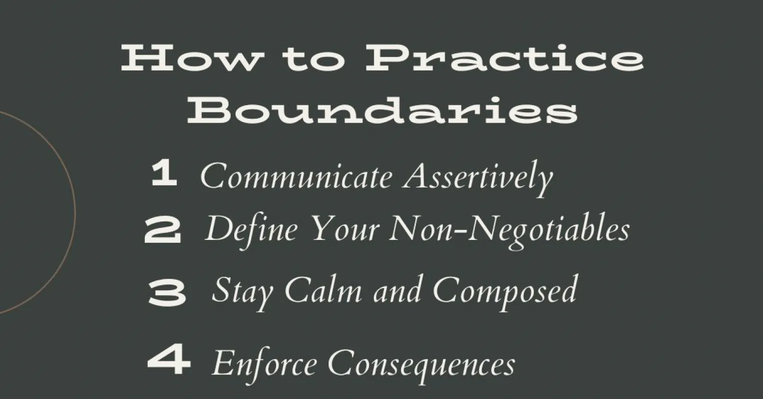 Family members discussing boundaries to improve their emotional well-being and relationships